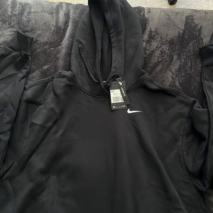 Nike Loose Fit Hoodie - Black